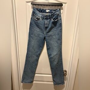 Good American Light Blue straight Jeans